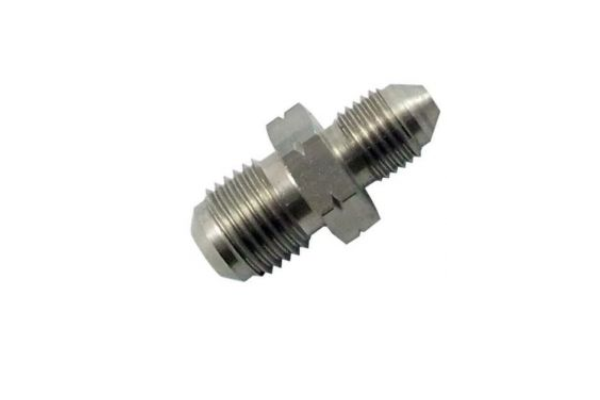 SS Brake Fitting Adaptor - Straight — ANBRA-0063SS