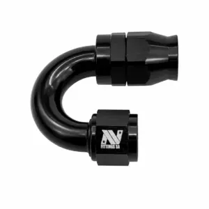ANF One Piece Hose End 180° AN10