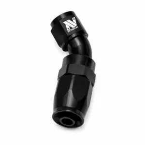 ANF Cutter Style Hose End 45° AN16